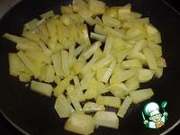 Жареный картофель с ароматной заправкой ингредиенты