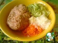 Котлеты с фаршем, рисом и кабачком ингредиенты