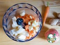 Морковно-имбирный смузи Полезная осень ингредиенты