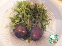 Салат с балыком, рукколой и инжиром Невский ингредиенты