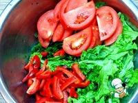 Средиземноморский салат с мидиями ингредиенты