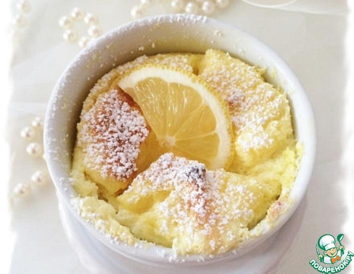 Рецепт: Лимонное суфле из рикотты