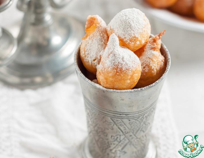 Рецепт: Французские заварные пончики Пе-де-нонн