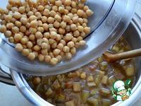 Баклажановый суп с нутом и помидорами ингредиенты