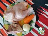 Бешбармак из курицы и свинины ингредиенты