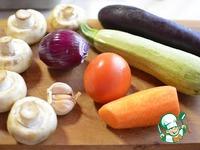 Каша пшенная с грибами и овощами ингредиенты