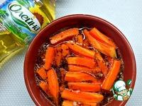 Маринованные морковные палочки ингредиенты