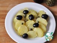 Пряный картофель с маслинами и каперсами ингредиенты