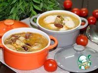 Фасолевый суп с птитимом и кнелями ингредиенты