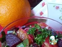 Салат из свеклы и апельсина ингредиенты