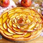 Яблочно-мармеладный пирог
