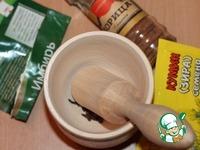 Чечевичная запеканка со шпинатом, фаршем и орехами ингредиенты