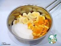 Пирог с апельсиново-банановой начинкой ингредиенты