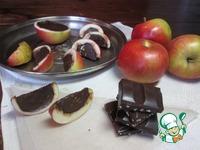 Яблоки с шоколадом ингредиенты