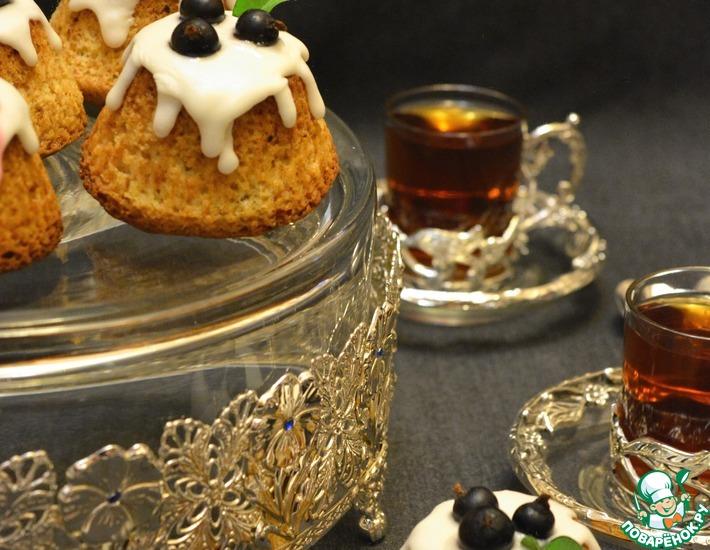 Рецепт: Кексы с черносливом к новогоднему столу
