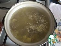 Суп с фрикадельками и лапшой Паутинка ингредиенты