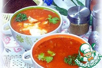 Рецепт: Томатный суп с рисом