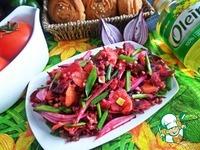 Овощной салат с гречкой ингредиенты