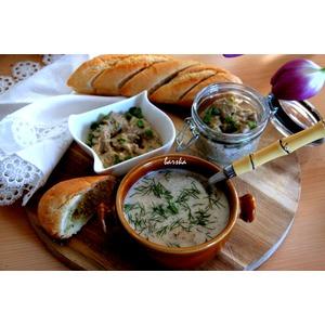 Рисово-грибной паштет и суп