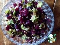 Салат из свеклы с черносливом ингредиенты