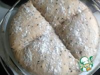 Черемуховый цельнозерновой хлеб с черным кунжутом ингредиенты