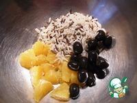 Салат с рисом и апельсином и фенхелем ингредиенты