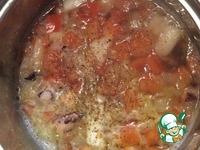 Томатный суп с морепродуктами Кальмар ингредиенты