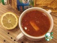 Томатный суп с морепродуктами Кальмар ингредиенты