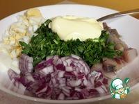 Шведский салат с солёной сельдью Губбрёра ингредиенты