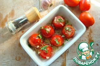 Рецепт: Быстрые малосольные помидоры