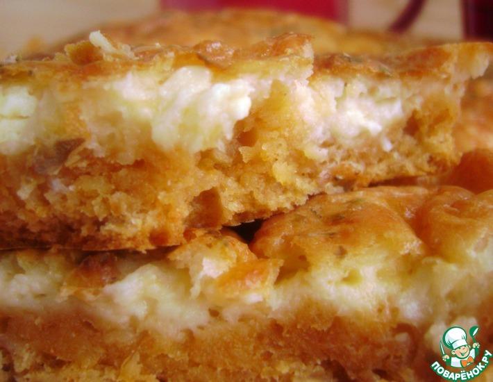 Рецепт: Пирог мультизлаковый с мульти-сырным суфле