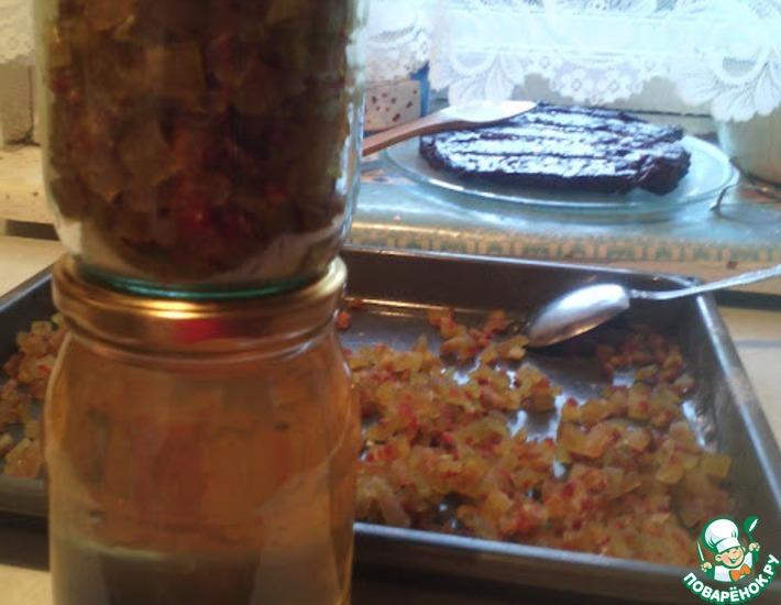 Рецепт: Цукаты и сироп из арбузных корок