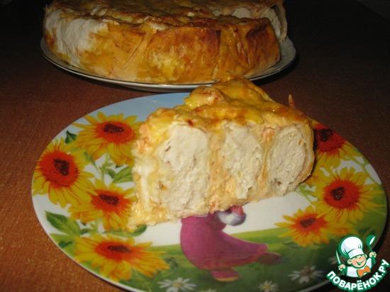 Воскресный пирог из лаваша