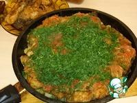Жареный картофель с рыбой под томатом ингредиенты