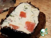 Мягкий сливочный сыр с лососем и укропом ингредиенты