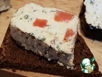 Мягкий сливочный сыр с лососем и укропом ингредиенты