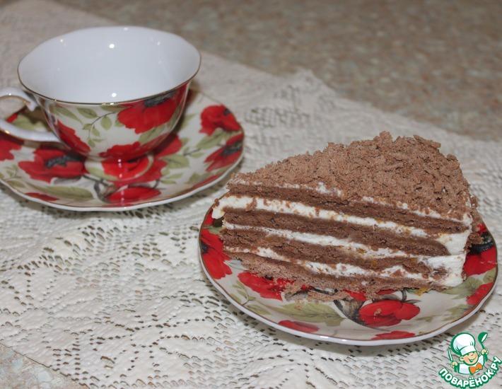 Рецепт: Торт Медовик шоколадный