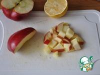 Окунь, запеченный на яблочной подушке ингредиенты