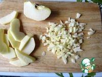Яйца, фаршированные яблочным салатом ингредиенты