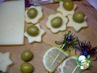 Канапе с сыром и оливками ингредиенты