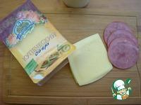 Закусочные блинчики с сыром и мясом ингредиенты