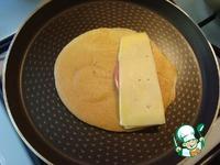 Закусочные блинчики с сыром и мясом ингредиенты