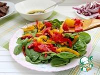 Салат с печенью и овощами ингредиенты