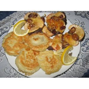 Мясо Пьяное с луковыми кольцами