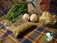 Салат с кальмарами и рисом ингредиенты