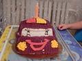 Торт-машина на День рождения сыночка