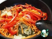 Салат с семгой, креветками и овощами ингредиенты