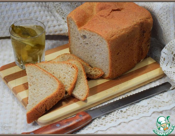 Рецепт: Ржаной хлеб на огуречном рассоле