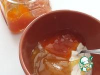 Сметанно-медовый соус с абрикосовым джемом ингредиенты