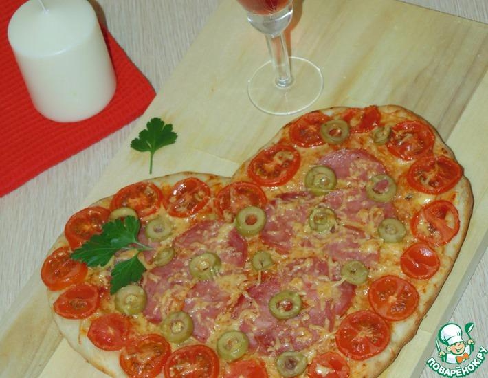 Рецепт: Пирог Люблю пиццу